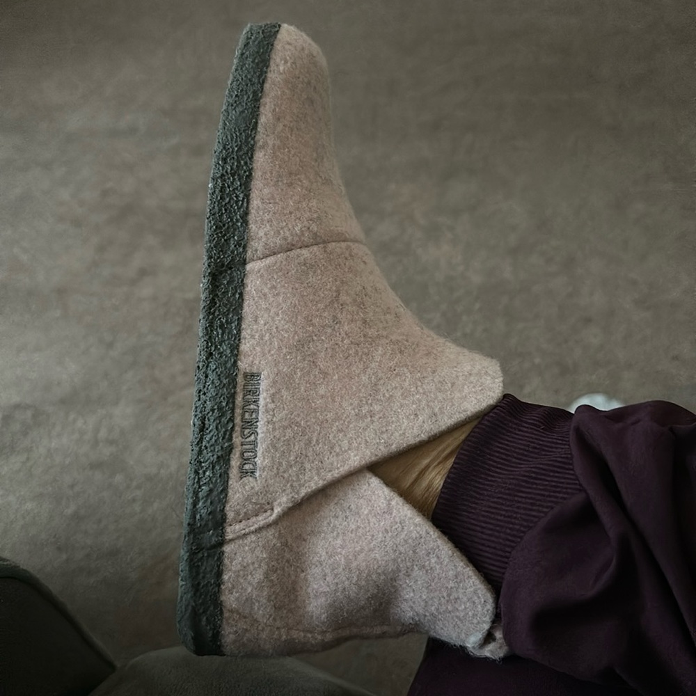Light pink Birkenstock Booties